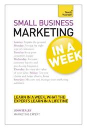 Small Business Marketing In A Week - Couverture - Format classique