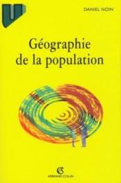 Geographie de la population