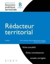 Redacteur territorial ; categorie B (3e edition)
