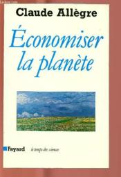 Économiser la planète - Couverture - Format classique