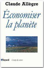 Économiser la planète - Couverture - Format classique