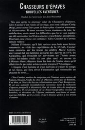 Chasseurs d'épaves t.2 - 4ème de couverture - Format classique