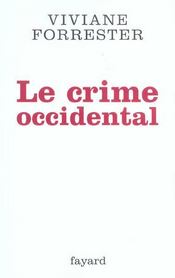 Le Crime Occidental - Intérieur - Format classique