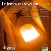 Le temps du royaume annee a - Couverture - Format classique