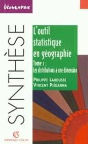 L'outil statistique en géographie  - Lahousse 