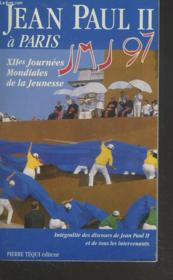 Xiies journees mondiales de la jeunesse - paris--19-24 aout 1997 - Couverture - Format classique