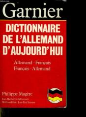 Diction.Allemand Aujourd'Hui - Couverture - Format classique