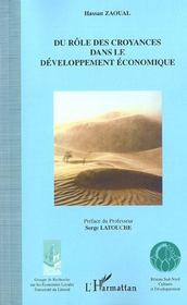 Du role des croyances dans le developpement economique  - Hassan Zaoual 