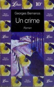 Crime (un) - Couverture - Format classique