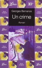 Crime (un) - Intérieur - Format classique