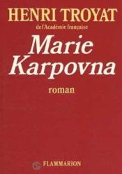 Marie karpovna - Couverture - Format classique
