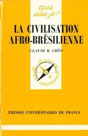 La civilisation afro-brésilienne - Intérieur - Format classique