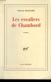 Les escaliers de chambord - Couverture - Format classique