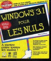Windows 3.1 Pour Les Nuls (Tirage 96)  - Andy Rathbone 