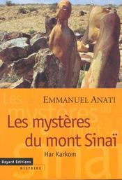 Mysteres Du Mont Sinai - Intérieur - Format classique