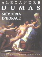 Mémoires d'Horace - Intérieur - Format classique