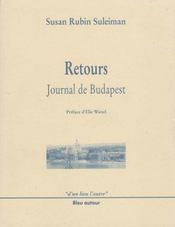 Retours ; journal de Budapest - Intérieur - Format classique