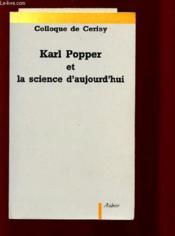 Karl popper et la science d'aujourd'hui - Couverture - Format classique