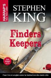 Vente  Finders keepers  - S.King - King Stephen 