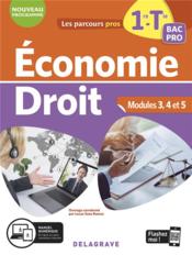 Les parcours pro ; économie-droit ; 1re, tle bac pro ; pochette élève (édition 2020) - Couverture - Format classique