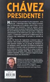Chavez presidente! - Couverture - Format classique
