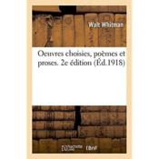 Oeuvres choisies, poemes et proses. 2e edition - Couverture - Format classique
