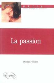 Passion (la) - Couverture - Format classique