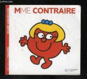 Madame Contraire - Couverture - Format classique