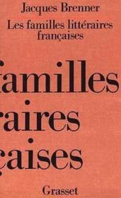 Les familles litteraires francaises - Couverture - Format classique