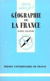 Geographie de la france  - Paul Claval 
