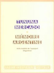 Mémoire argentine - Intérieur - Format classique