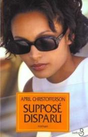 Suppose disparu - Couverture - Format classique
