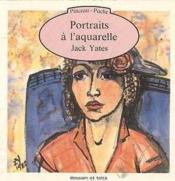 Portraits A L'Aquarelle - Couverture - Format classique
