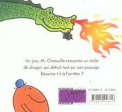 Monsieur Chatouille et le dragon - 4ème de couverture - Format classique