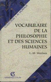 Vocabulaire De La Philosophie Sciences Humaines - Couverture - Format classique