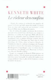 Le rodeur des confins - 4ème de couverture - Format classique