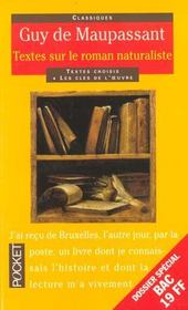 Textes Sur Le Roman Naturaliste - Intérieur - Format classique