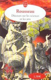 Discours sur les sciences et les arts - Intérieur - Format classique