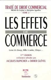 Effets de commerce et cheque - 3eme edition - Couverture - Format classique