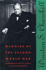 Memoirs Of The Second World War - Couverture - Format classique