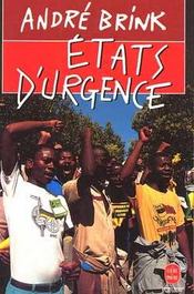 Etats d'urgence - Intérieur - Format classique
