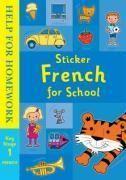 Help for homework ; sticker french for school - Couverture - Format classique