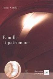 Famille et patrimoine - Couverture - Format classique