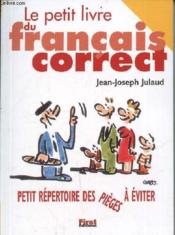 Le petit livre du français correct, édition 2000 - Couverture - Format classique
