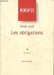 Droit Civil ; Les Obligations - Couverture - Format classique
