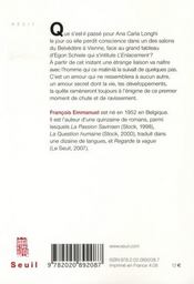 L'enlacement - 4ème de couverture - Format classique