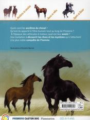 Les chevaux - 4ème de couverture - Format classique