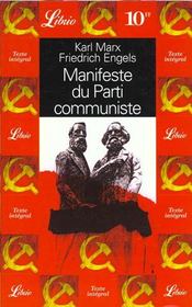Manifeste du parti communiste ; lire le manifeste - Intérieur - Format classique