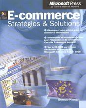 E-Commerce ; Strategies Et Solutions