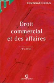 Droit Commercial Et Des Affaires - Couverture - Format classique